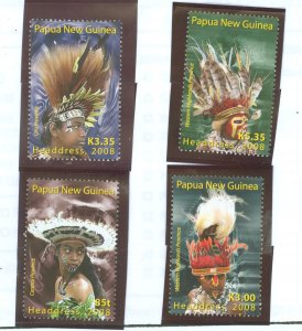 Papua New Guinea #1319-22 (4)  Single (Complete Set)