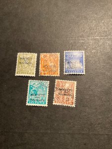 Switzerland Stamp #2o42-6 used