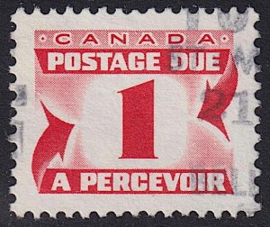 Canada - 1977 - Scott #J28a - used - Numeral