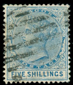 MOMEN: LAGOS SG #28 1886 USED **CERT** LOT #60103