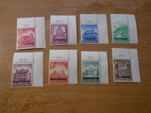 Luxembourg  #  NB1/ NB3-9  MNH