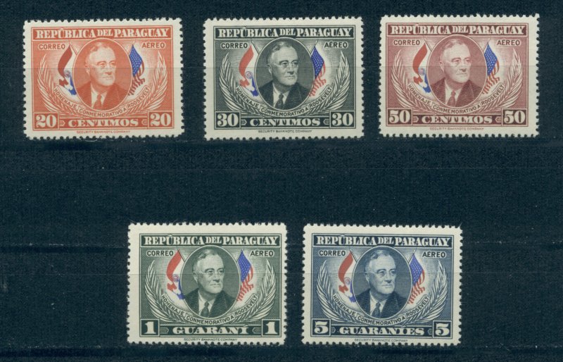 Paraguay C184-88 MNH