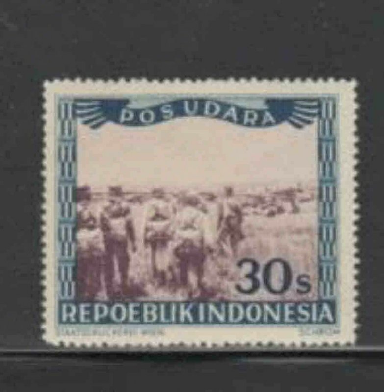 INDONESIA #C21 1949 30s SERVICING PLANE MINT VF NH O.G