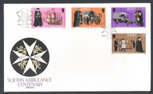 Great Britain-Jersey, FDC