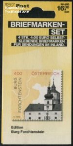 Austria 2015, Burg Forchtenstein booklet, MNH