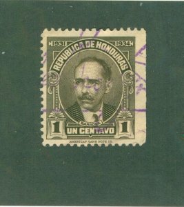 HONDURAS 298 USED BIN $0.50