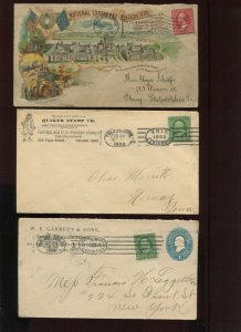 Lot of 5 1899 National Export Expo Philadelphia + 1902 Ohio Centennial Covers