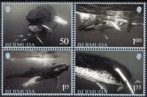 Bermuda - Postfris / MNH - Complete set Whales 2025