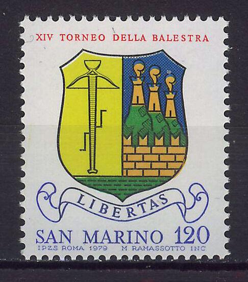 SAN MARINO 1979 MNH SC.948 Crossbow Tournament