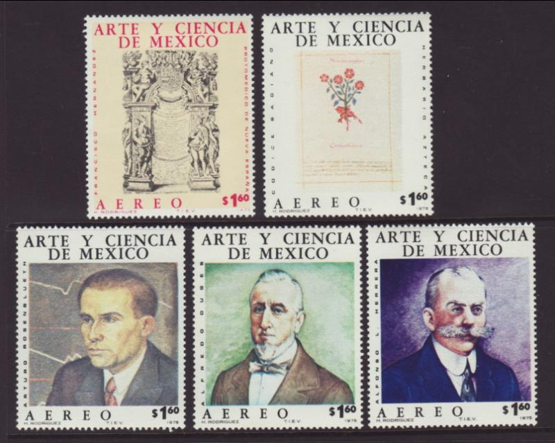 Mexico C513-C517 Art MNH VF