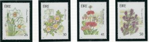 Ireland 810-13 MNH 1990 Flowers (an8560)