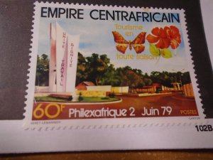 Central African Republic  #  384  MNH    Flowers