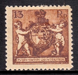 Liechtenstein - Scott #60 - MH - SCV $10