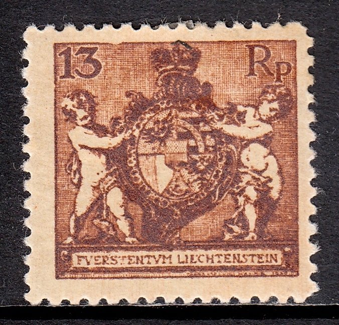 Liechtenstein - Scott #60 - MH - SCV $10