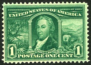 U.S. #323 MINT OG NH