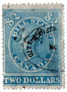 (I.B) Canada Revenue : Bill Stamp $2