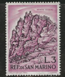 San Marino Scott 521 MNH** stamp from 1962 Mountain set