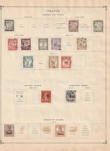 France Collection - 12 Scans, All the stamps are in the scans.