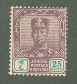 Johore #83 Unused Single