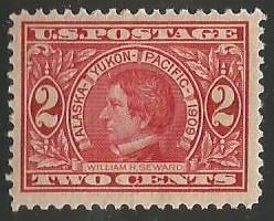 U.S. Scott #370 Alaska Seward Stamp - Mint Single