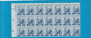 US 1283 MNH PLATE BLOCK OF 21