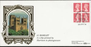 26/4/1994 £1.00 HARRISON BOOKLET FDC