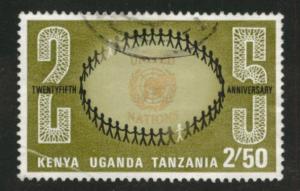 Kenya Ugand Tanganyika, KUT  Scott 224 used