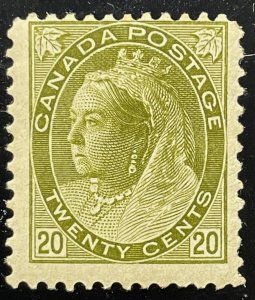 Canada, Scott 84, Mint LHR