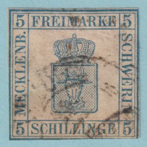 GERMAN STATES - MECKLENBURG-SCHWERIN 3  USED - HAS A THIN ATTRACTIVE PRICE! NVA