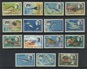 British Indian Ocean Territory 16 to 20, 22 to 24 & 26 to 33 - mnh Elizabeth II