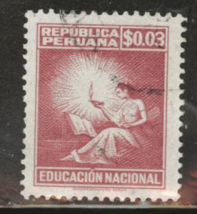 Peru  Scott RA39 Used Berlin printed stamp 