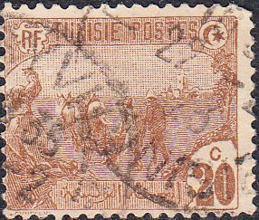 Tunisia #38  Used