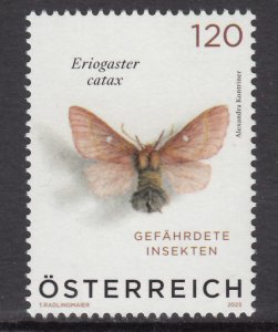 AUSTRIA 2023 BUTTERFLIES MOTHS PAPILLONS SCHMETTERLING FARFAL