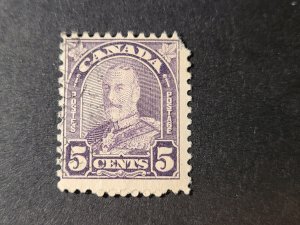 CA S#169 U-F $0.05 06/18/1930 KGV - Arch/Leaf Issue, Dull Violet