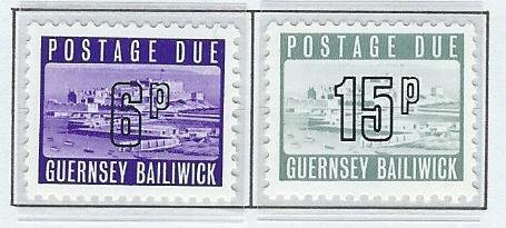 Guernsey   mnh sc J8-J17