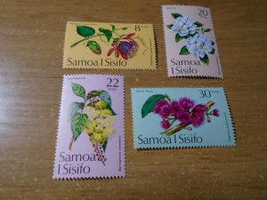 Samoa  #  411-14  MNH