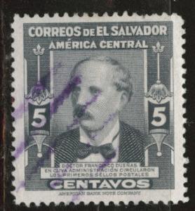 El Salvador Scott 599 Used from 1947 set