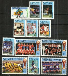 Nevis Stamp 477-488  - 86 World Cup Soccer Championships