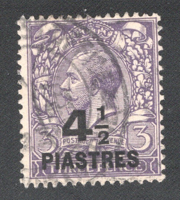 Great Britain - Turkish Empire #58    F/VF, Used, CV $4.25  ....  0960045