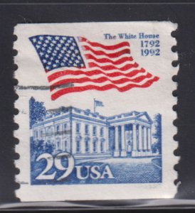 United States 2609 The White House Coil 1992