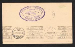 WCstamps: U.S. Scott #C13 / $175 - 65c Zeppelin On Flight Card / Cover, VF