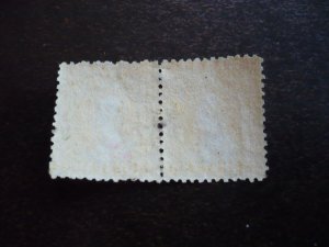 Stamps - Natal - Scott# - Used Pair of Revenue Stamps