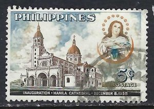 Philippines 646 VFU CHURCH V807-6