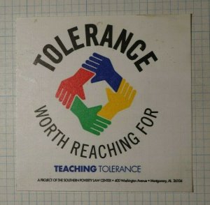 Tolerance Worth Reaching For Company Brand Poster Stamp Ads