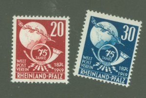 Germany/Rhine-Palatinate (6N) #6N41-42 Mint (NH) Single (Complete Set)