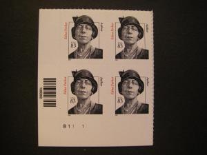 Scott 3433, 83c Edna Ferber, PB4 #B11 1 LL, MNH Beauty, Distinguished Americans