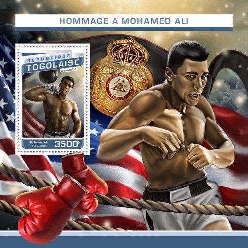 Mohammed Ali Cassius Clay Boxing Sports Togo MNH stamp set 2 sheets