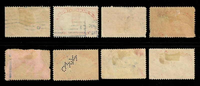 US Stamps Collection - Parcel Post set - Scott #Q1-Q8 Used $64