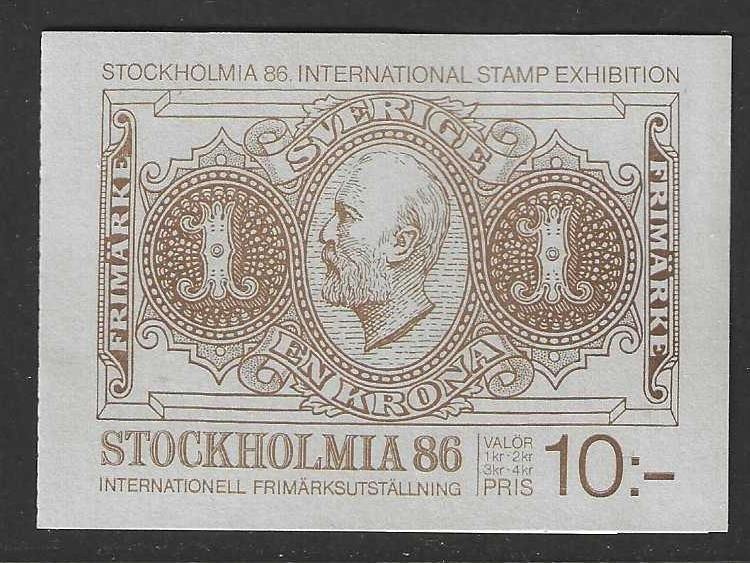 Sweden 1465 Bklt Complete MNH SCV:$5.50