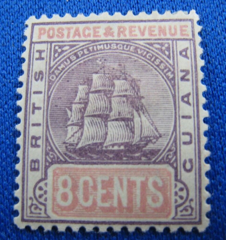 BRITISH GUIANA 1889  -  SCOTT # 139    MH     (b14)